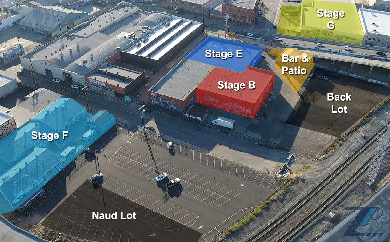 Zynderia Studios, Stages, Locations, Los Angeles, Chinatown